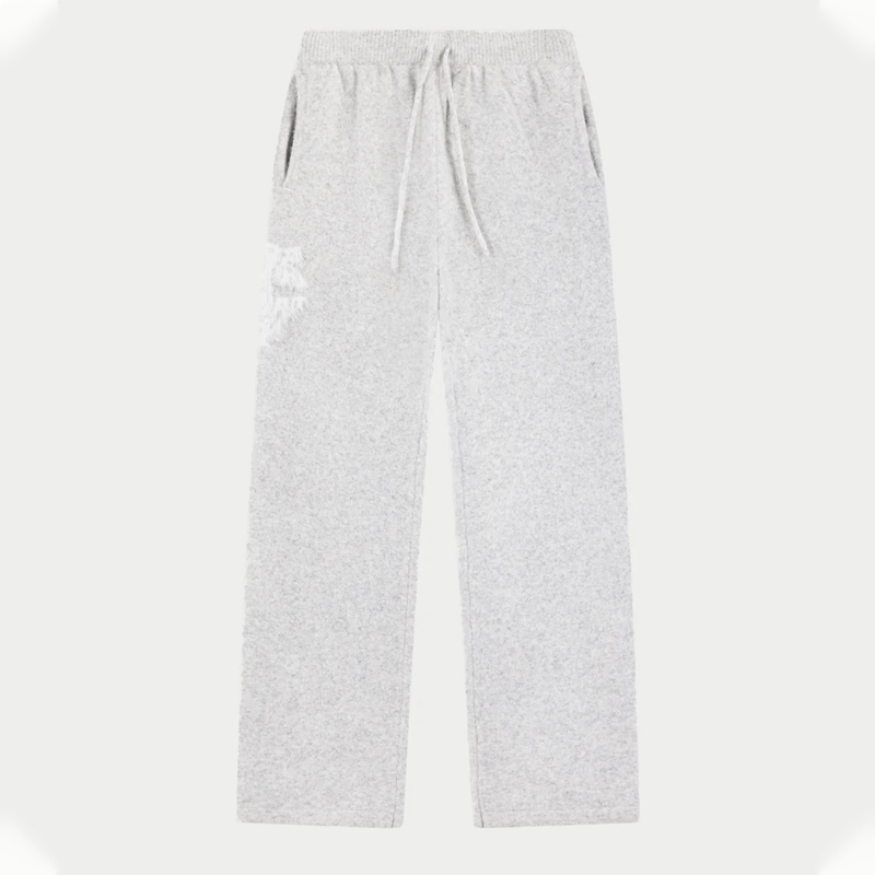 Fluffy Knitted Jogger