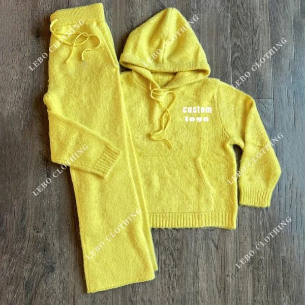 Mohair Sweats Suit Set Mohair Tracksuit — изображение 3
