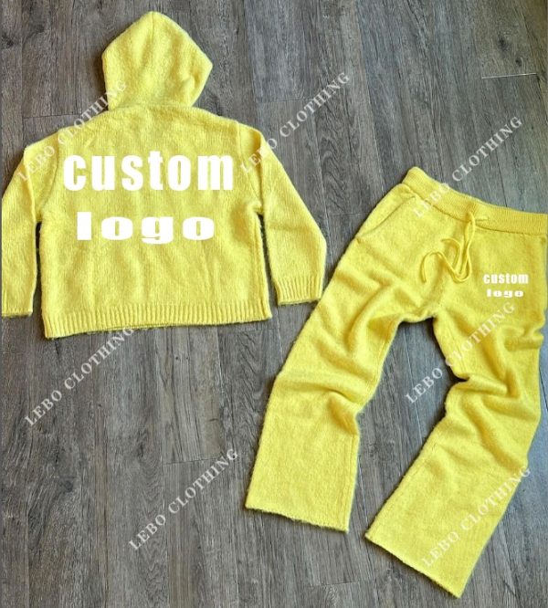 Mohair Sweats Suit Set Mohair Tracksuit — изображение 7