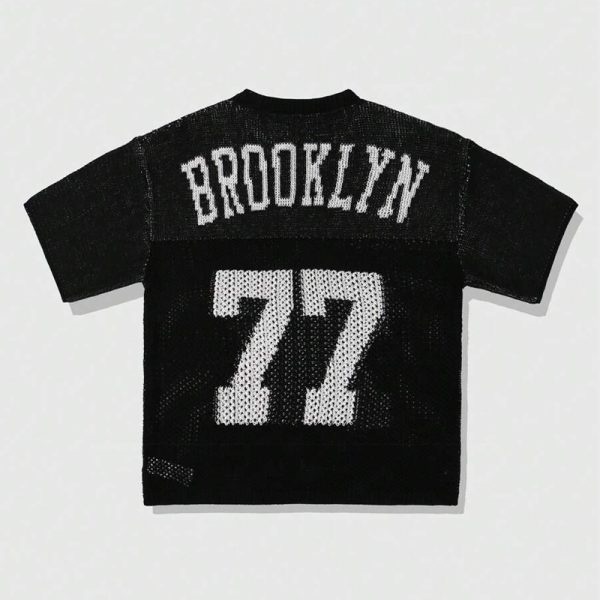 Knitted Mesh Football Jersey
