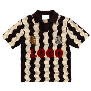 Knitted Wave Football Jersey