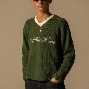 Embroidery Baseball Sweater