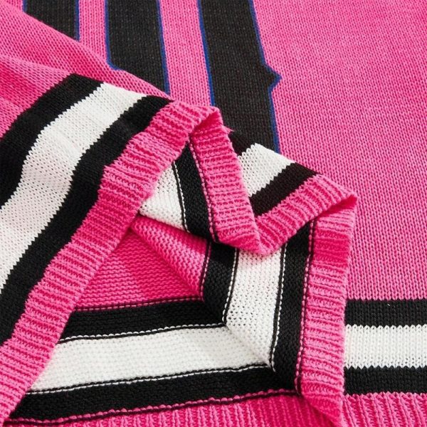 Short Sleeve Football Knitwear