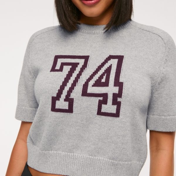 Varsity Crew Sweater Tee