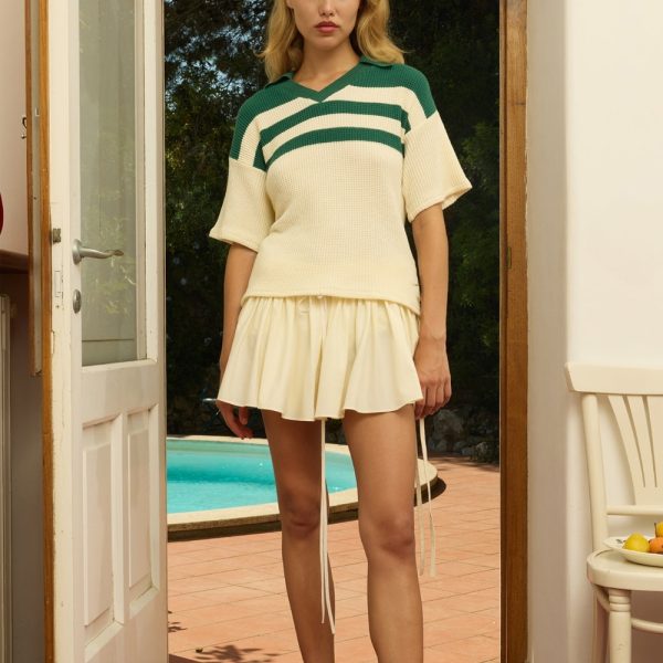 Waffle Knit Jersey Women