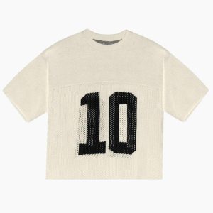 Short Sleeve Knitted football Jersey