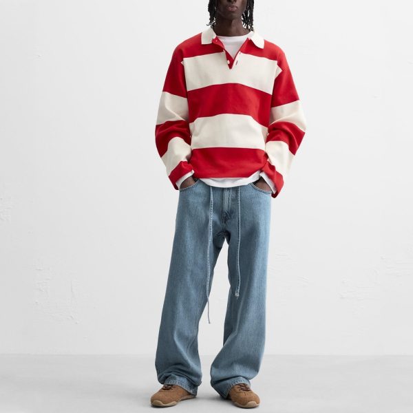 Rugby Polo Knit Shirt