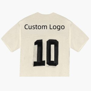 Short Sleeve Knitted football Jersey