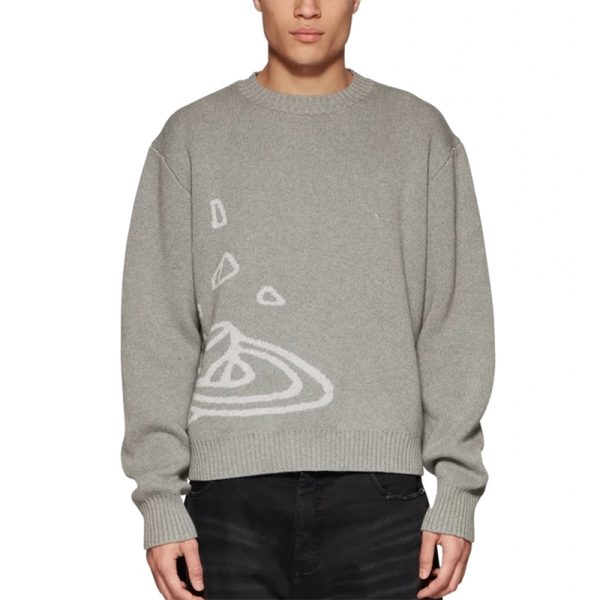 Men Jacquard Sweater
