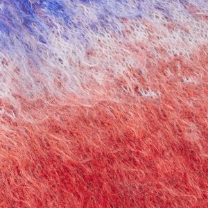 Gradient Mohair Beanie Knit Winter Hat