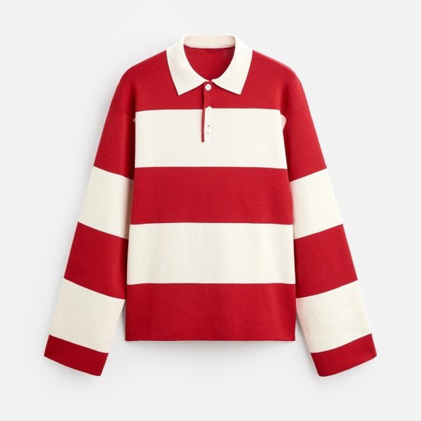 Rugby Polo Knit Shirt