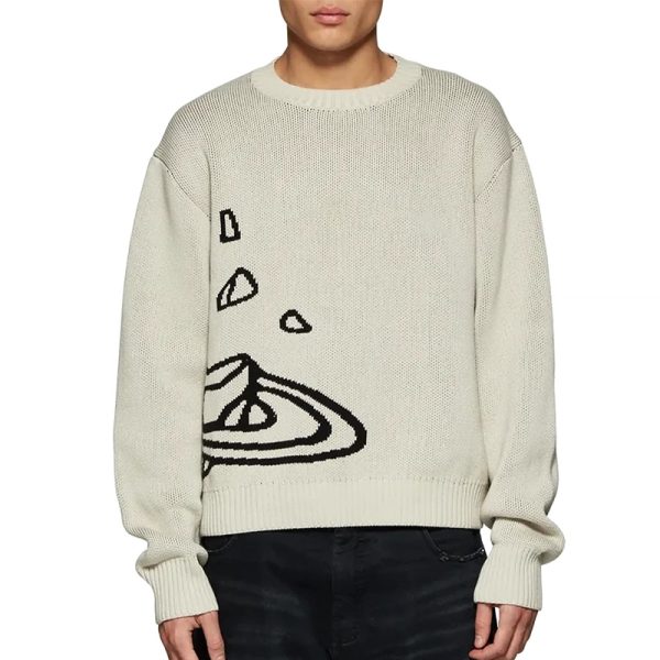 Men Jacquard Sweater