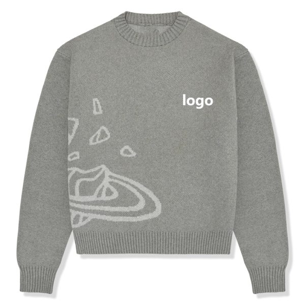 Men Jacquard Sweater