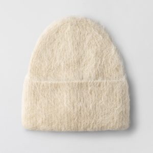 Alpaca Wool Furry Beanie