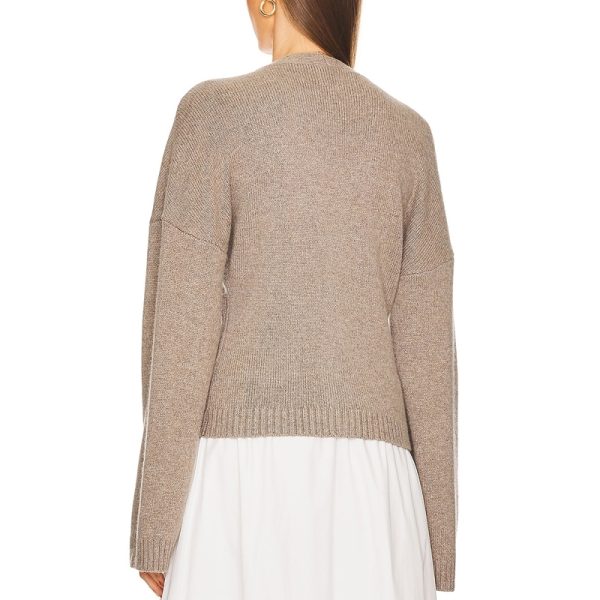 ⁦Cashmere Wool Cardigan Sweater Women⁩ - الصورة ⁦4⁩
