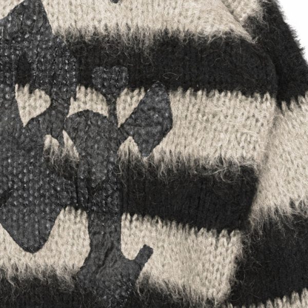 Gothic Fuzzy Mohair Sweater
