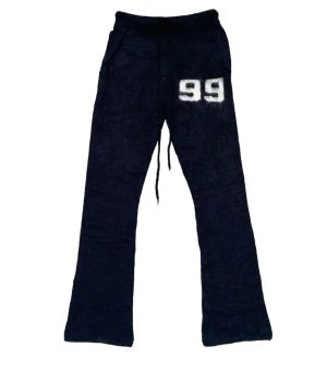 Mohair Flared Sweatpants