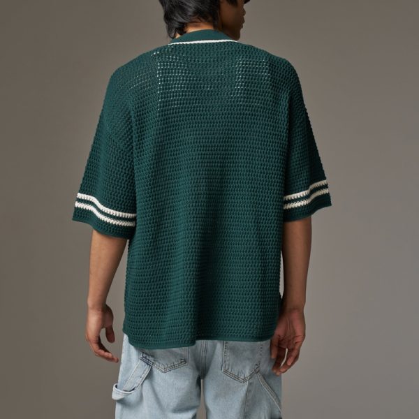Crochet Knitted Baseball Shirt — изображение 2