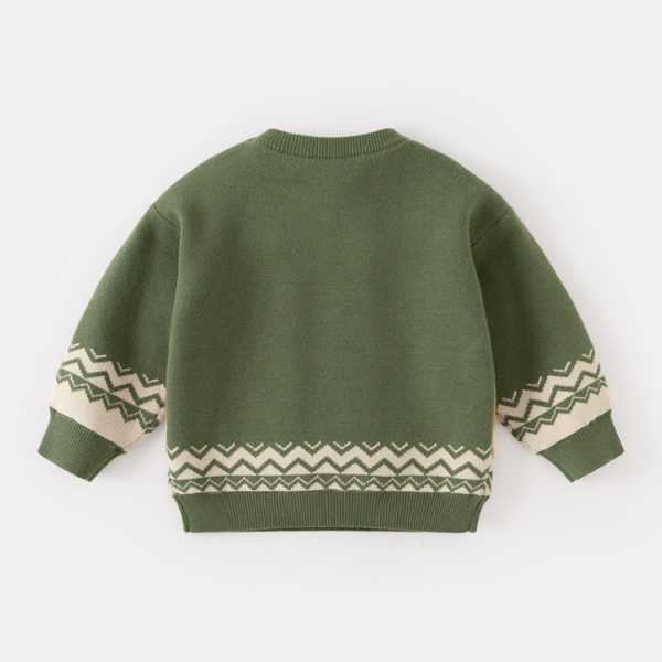 Jacquard Children Knit Sweater — изображение 3
