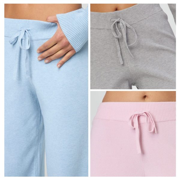 Wide Leg Pants Knit Suit — изображение 2