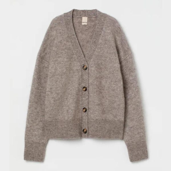 Mohair Cardigan Women Coat - Image 3