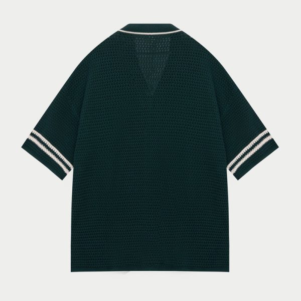 Crochet Knitted Baseball Shirt — изображение 4