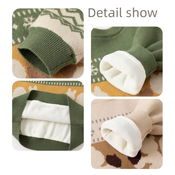 Jacquard Children Knit Sweater — изображение 4