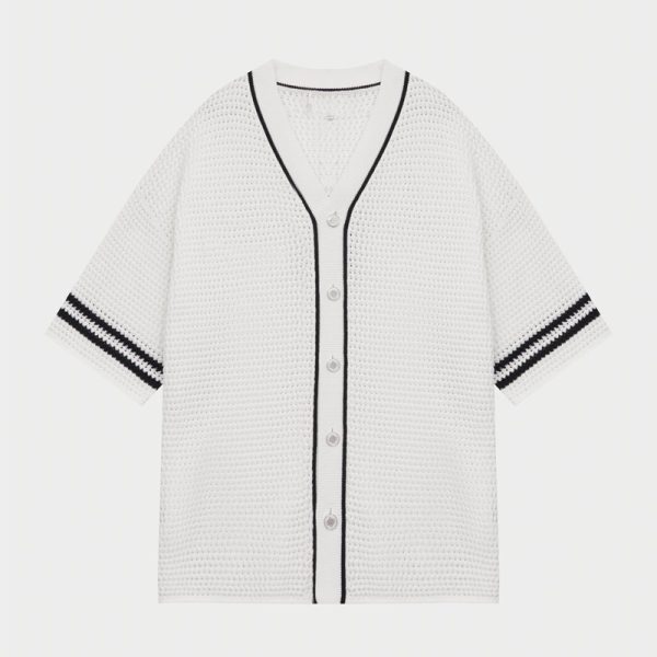 Crochet Knitted Baseball Shirt — изображение 6