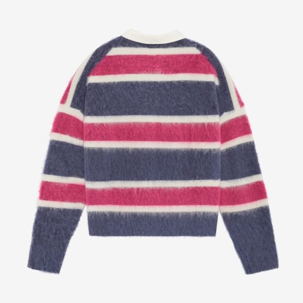 Mohair Rugby Polo Sweater