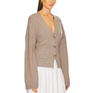 Cashmere Wool Cardigan Sweater Women