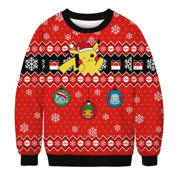 ⁦Ugly Christmas Grinch Sweater⁩ - الصورة ⁦5⁩