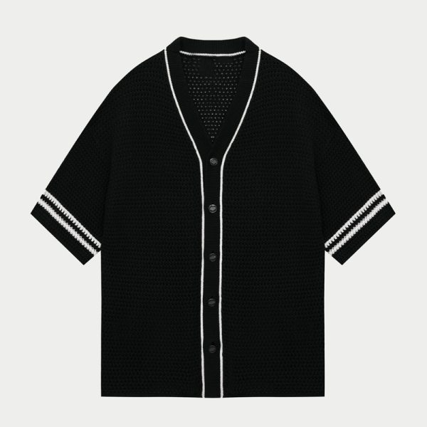 Crochet Knitted Baseball Shirt — изображение 5