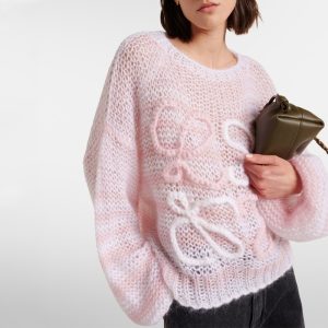 Applique Mohair Sweater Women