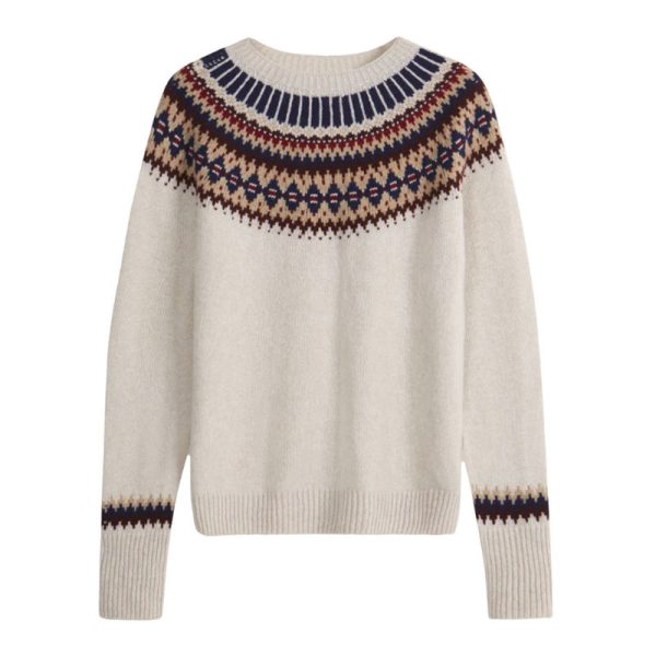 ⁦Fair Isle Sweater Women⁩ - الصورة ⁦6⁩