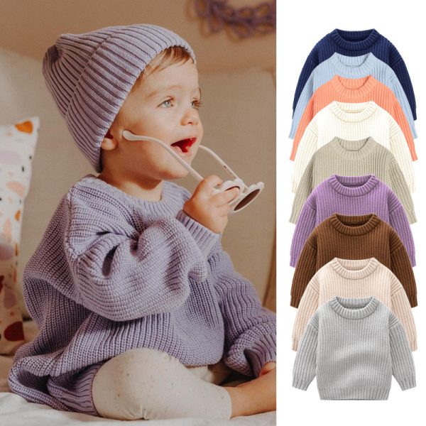 Chunky Embroidered Baby Sweater — изображение 4