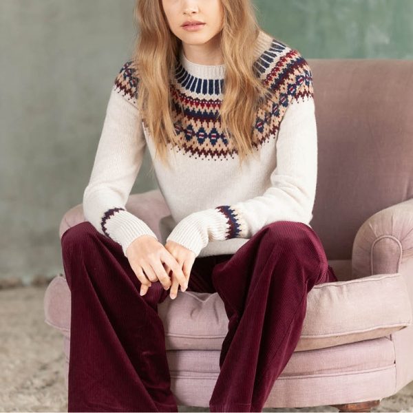 ⁦Fair Isle Sweater Women⁩ - الصورة ⁦3⁩