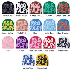 Crystal Gem Y2K Rhinestone Beanie