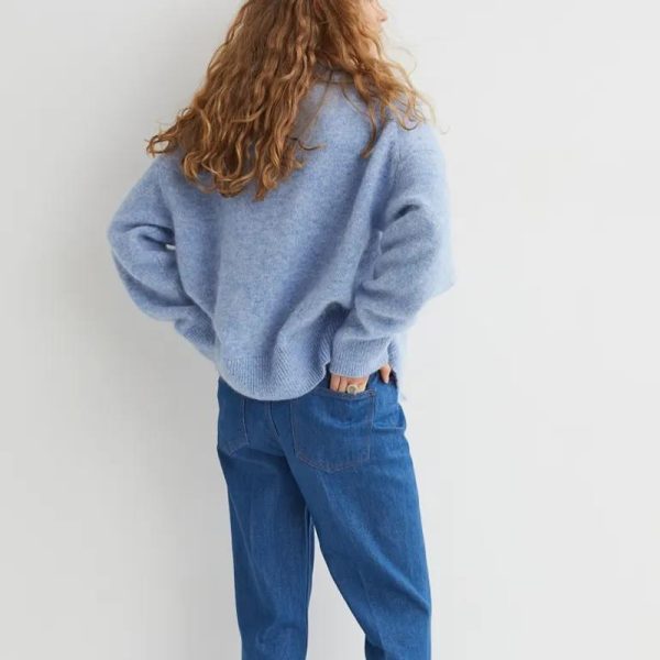 Mohair Cardigan Women Coat - Image 6