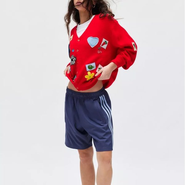 ⁦Patch Varsity Cardigan Women⁩ - الصورة ⁦4⁩