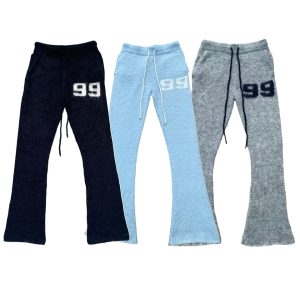 Mohair Flared Sweatpants