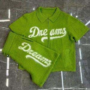 Mohair Sweater Suit Sets