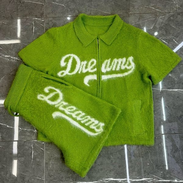 Mohair Sweater Suit Sets
