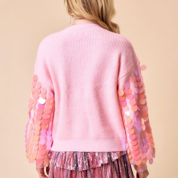Sequin Party Sweater Women