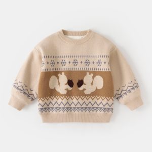 Jacquard Children Knit Sweater