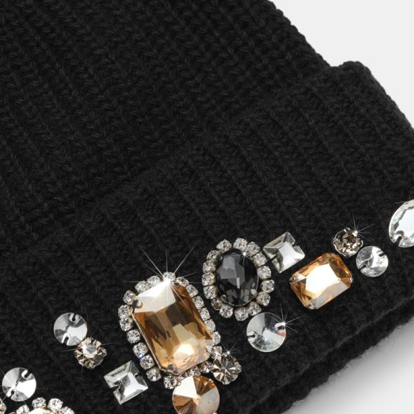 Crystal Jewelry Rhinestone Beanie — изображение 3