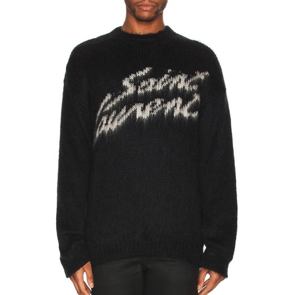 Mohair Jumper Sweater Men