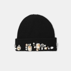 Crystal Jewelry Rhinestone Beanie