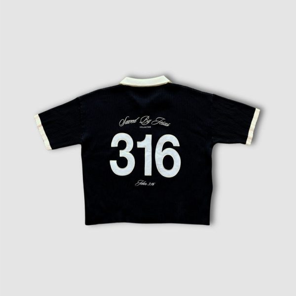Short Sleeve Football Knitwear
