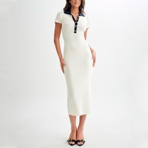 16 gg Ribbed Sweater Dress