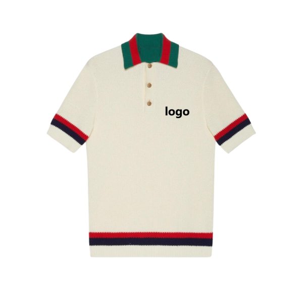 Luxury Knit Polo Men